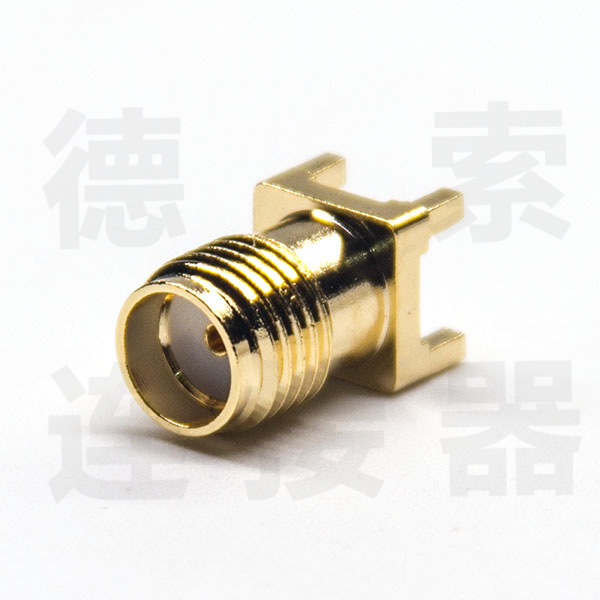 德索SMA连接器母直式插孔铜镀金工厂