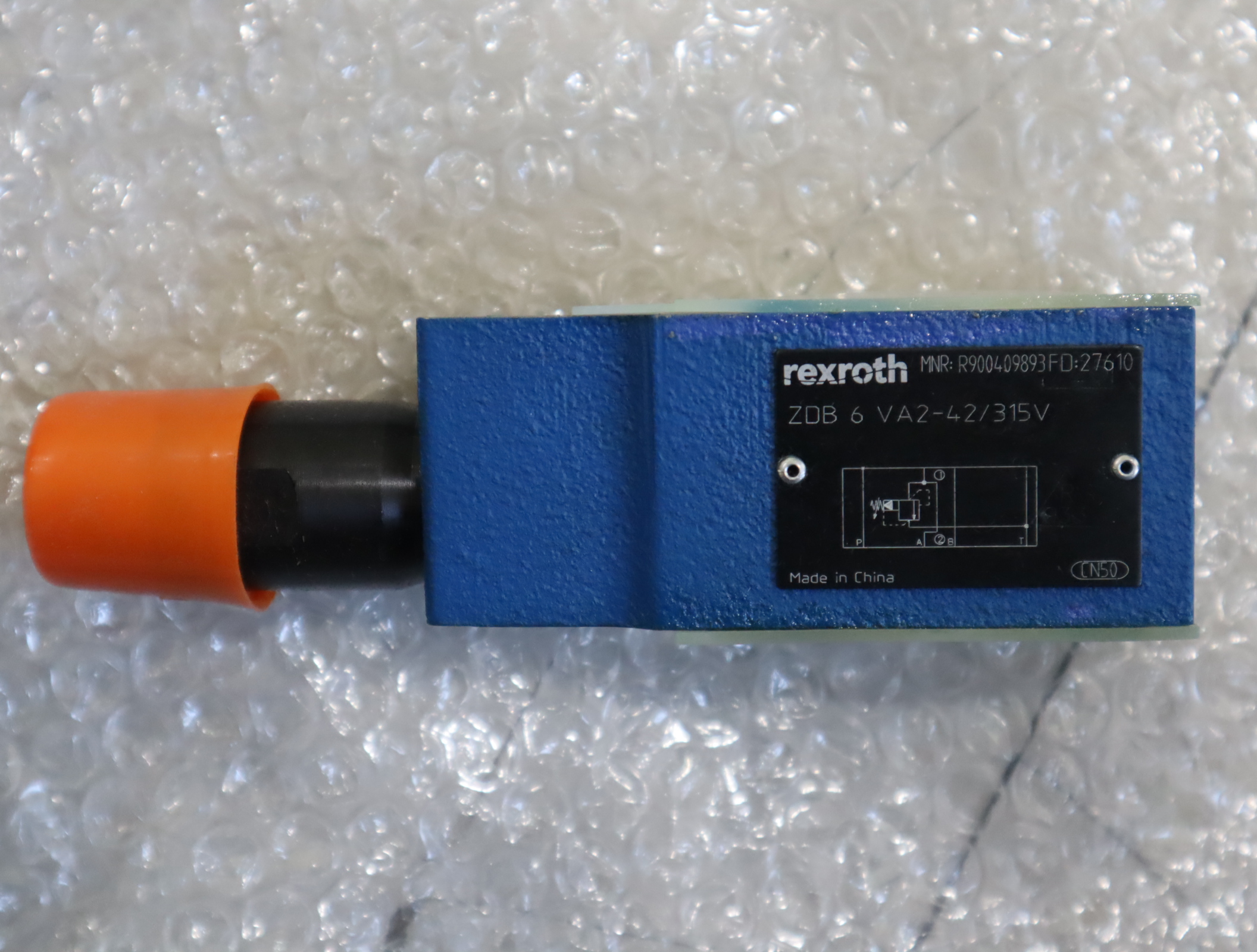 ZDB6VA2-42/315V ZDB6VA2-4X/315V R900409893 力士乐REXROTH阀