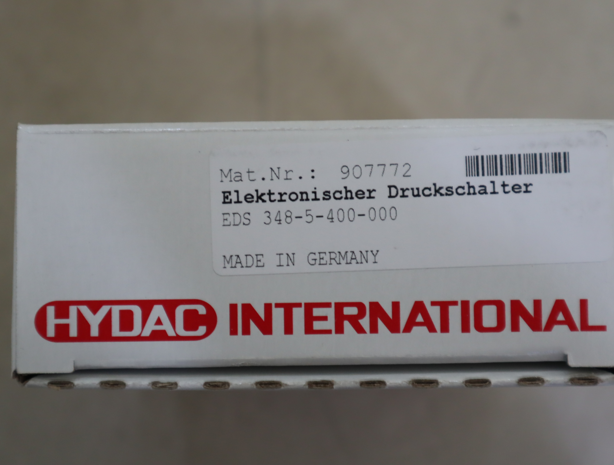 EDS348-5-400-000 907772 德国贺德克HYDAC压力温度传感器