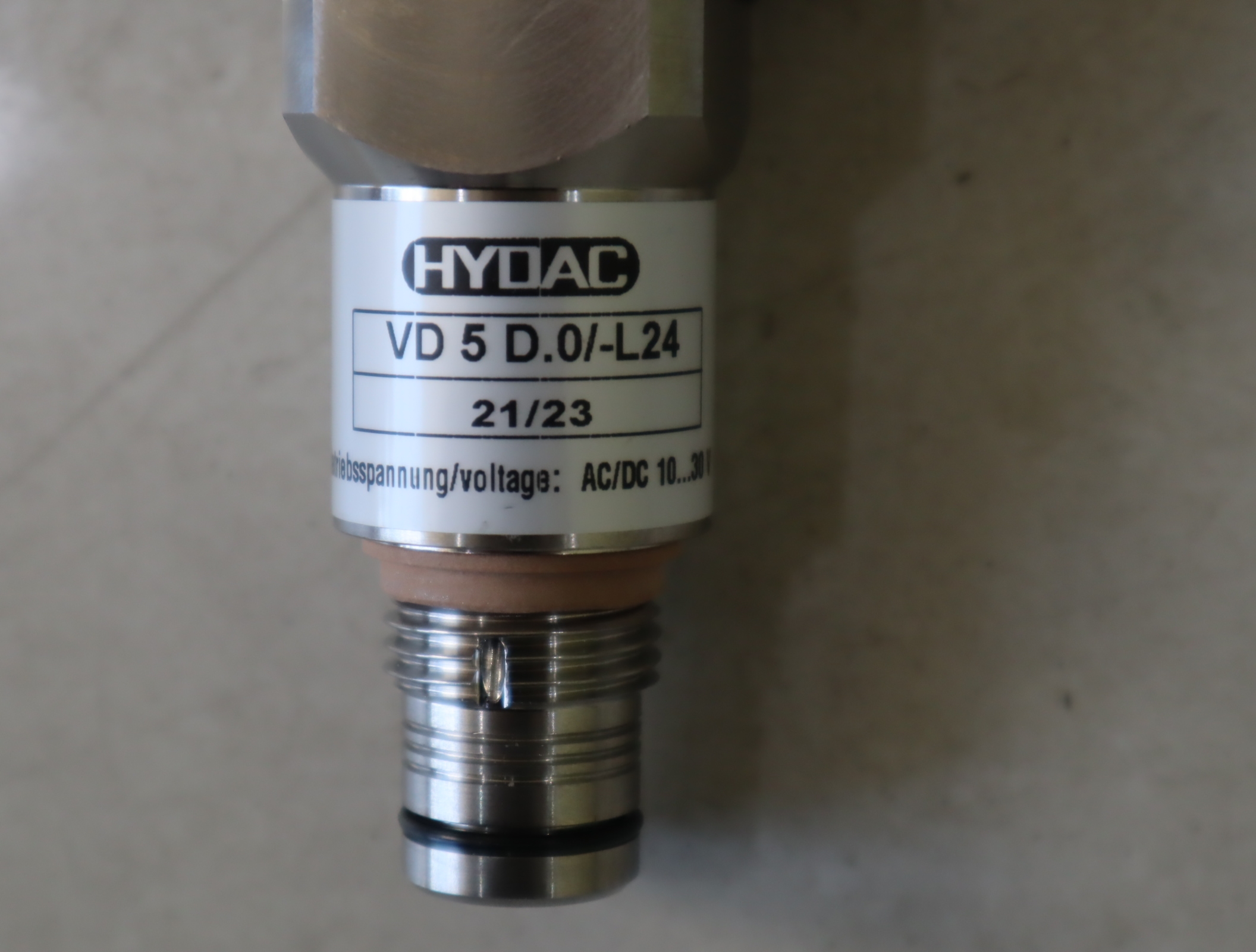 VD5D.0/-L24 AC/DC 10...30V 德国贺德克HYDAC压力开关