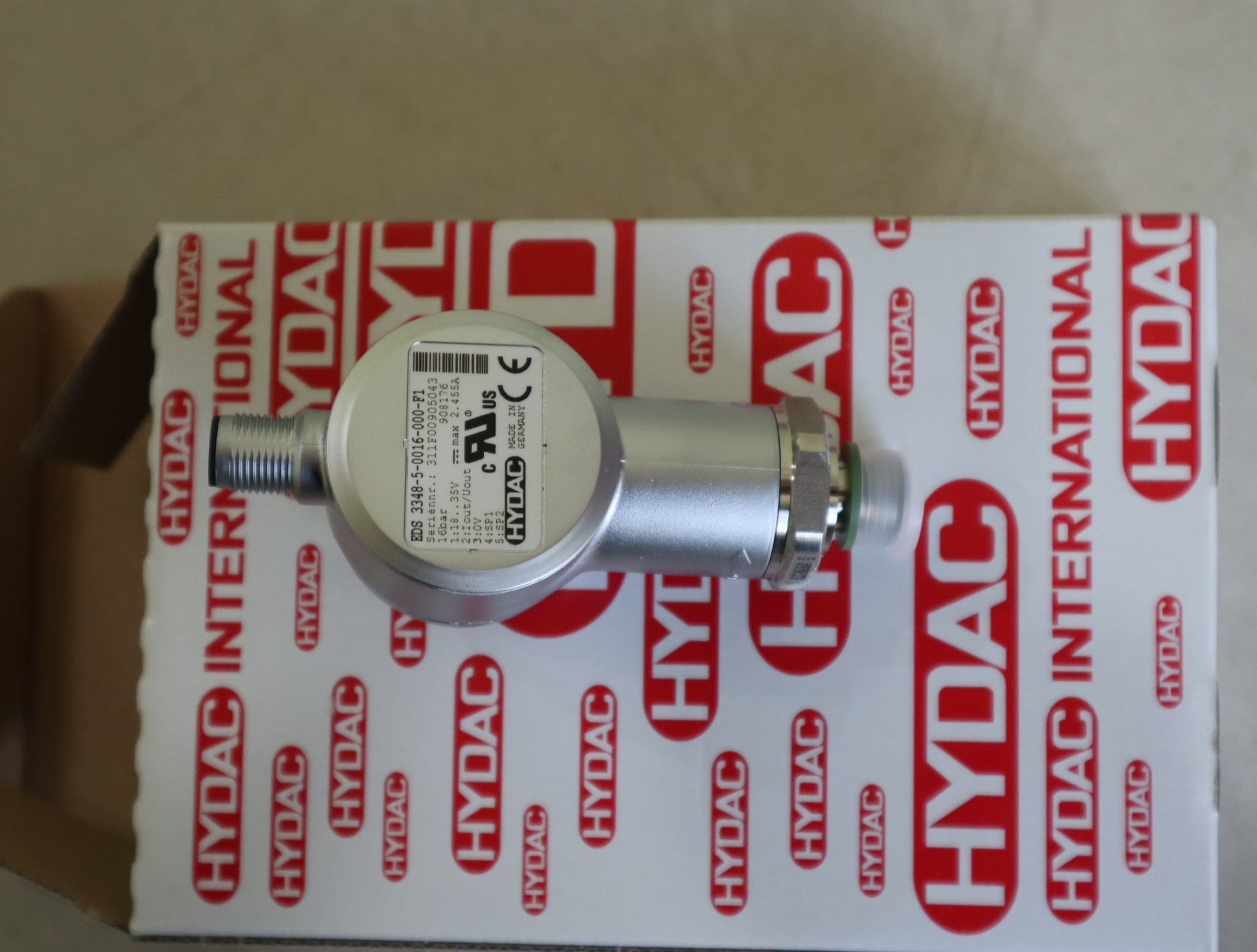 EDS3348-5-0016-000-F1 908176 德国贺德克HYDAC压力温度传感器