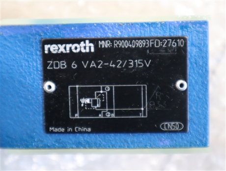 ZDB6VA2-40/315V ZDB6VA2-41/315V R900409893 力士乐REXROTH阀