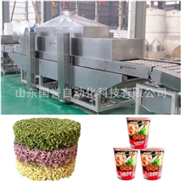 燃气型非油炸方便面生产线 桶装方便面机械设备