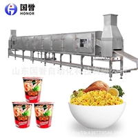 即食方便面全自动一体化设备 方便面制作设备 油炸方便面制造线