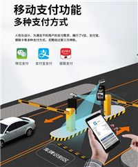武平车牌识别道闸自助缴费系统