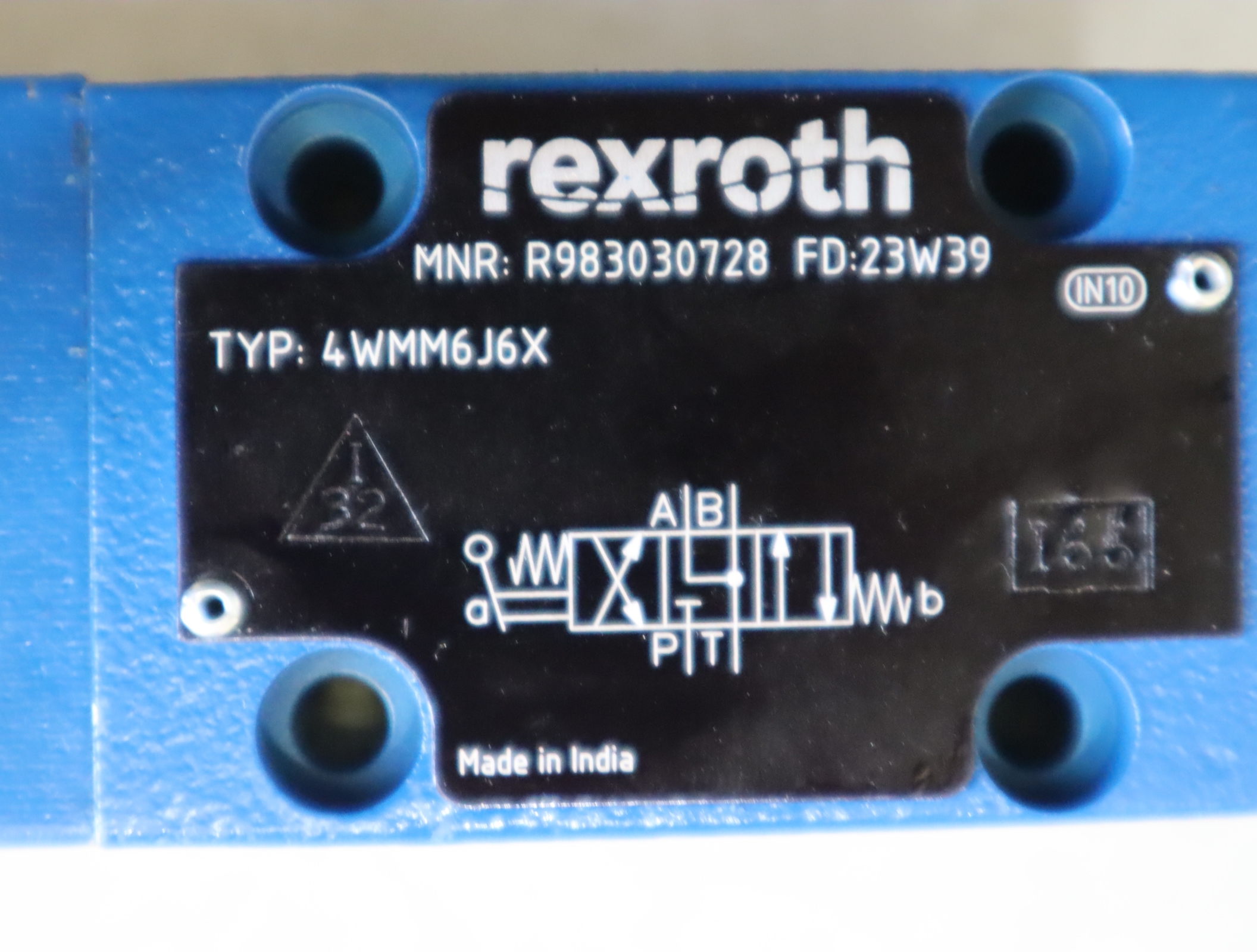 4WMM6J6X R983030728 德国力士乐REXROTH手动阀