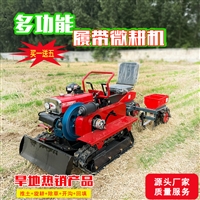 果园农机田园微耕旋耕机履带式旋耕机大小马力座驾式旋耕机包邮