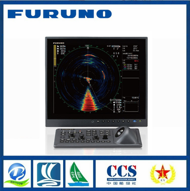 古野全周彩色扫描声纳FSV-25 MARK-2大量程声呐鱼探 5000米大量程