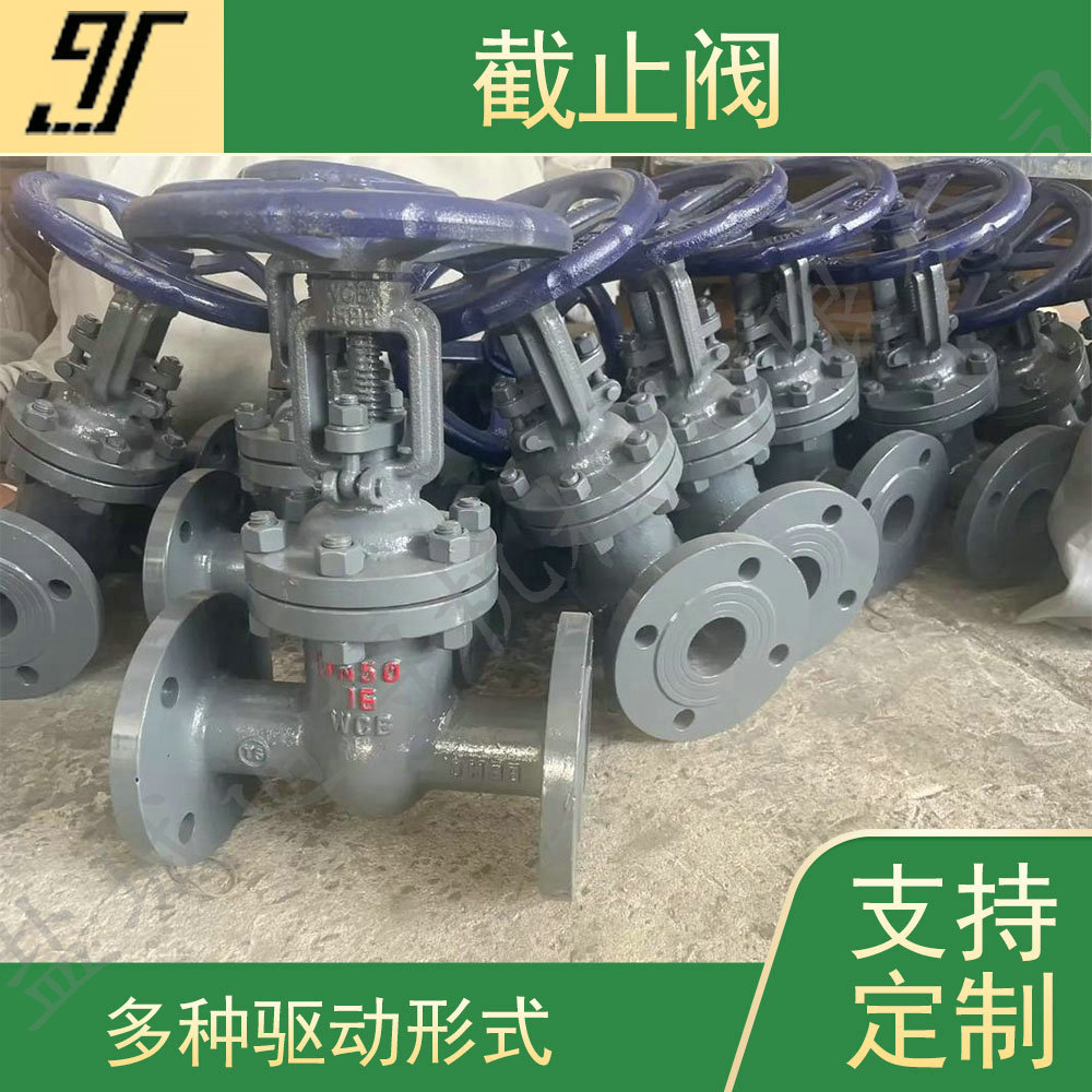 定制304不锈钢工业法兰截止阀 双向棒条截止阀