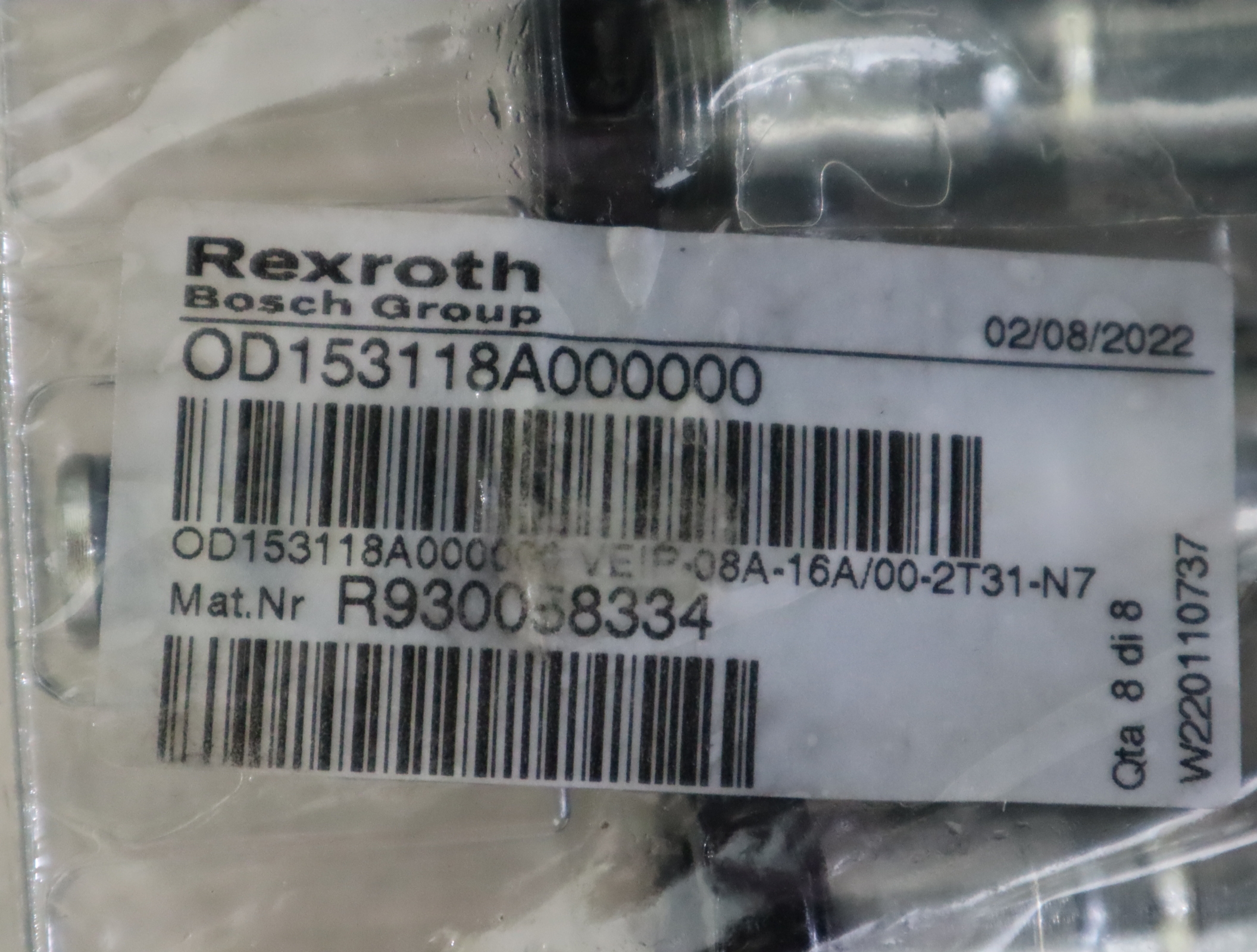 OD153118A000000 R930058334 德国力士乐REXROTH插装阀