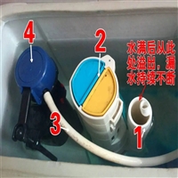西安青龙寺安装马桶上水软管漏水-更换维修水箱配件漏水