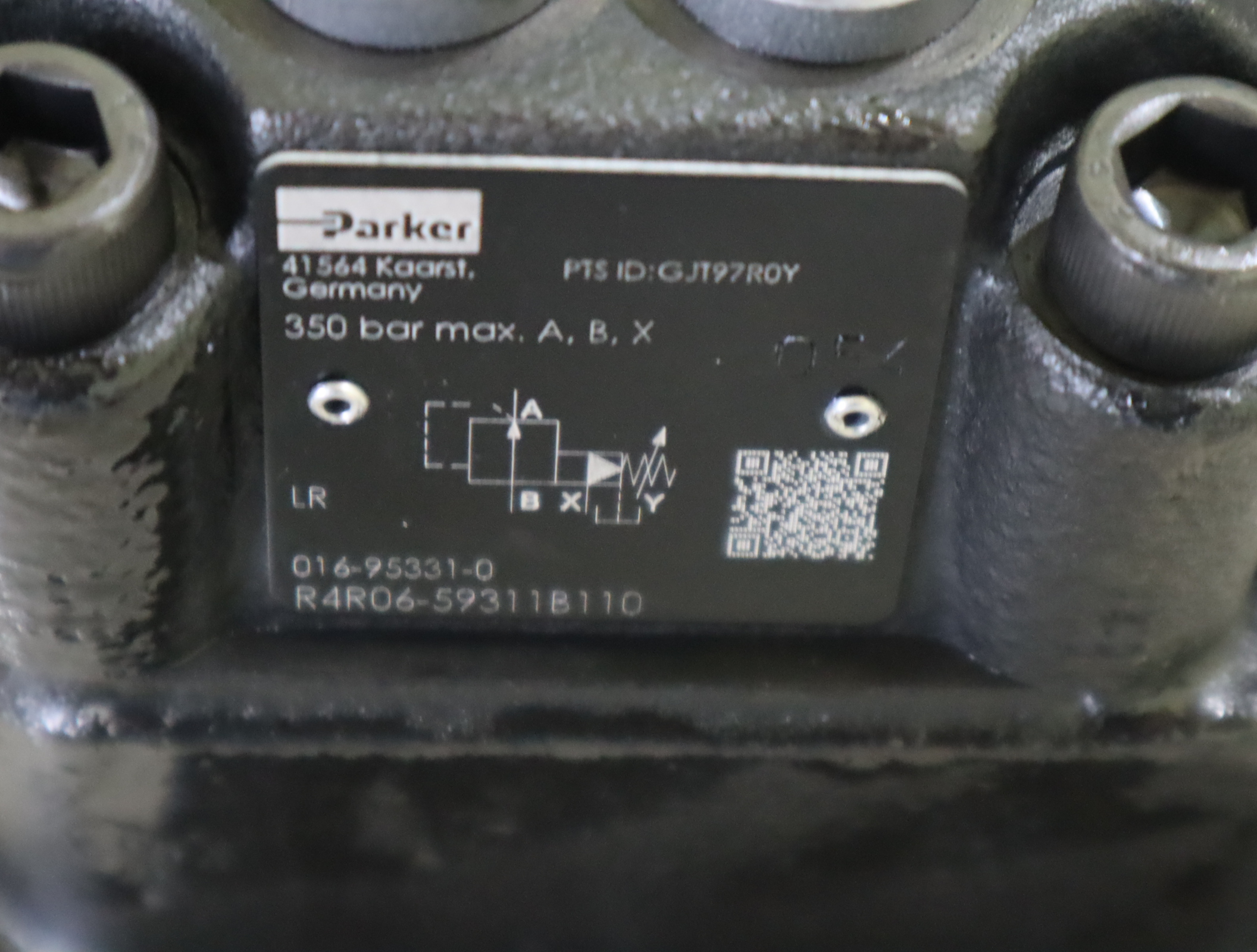 R4R06-59311B110 016-95331-0 美国派克PARKER溢流阀