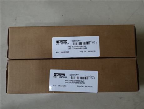 SD1VW020BNJW D1VW020BNJW91 美国派克PARKER电磁阀