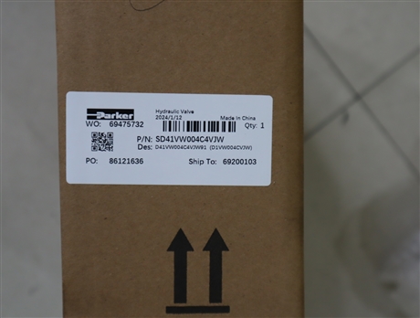 SD41VW004C4VJW D41VW004C4VJW91 D1VW004CVJW91 派克PARKER电液阀