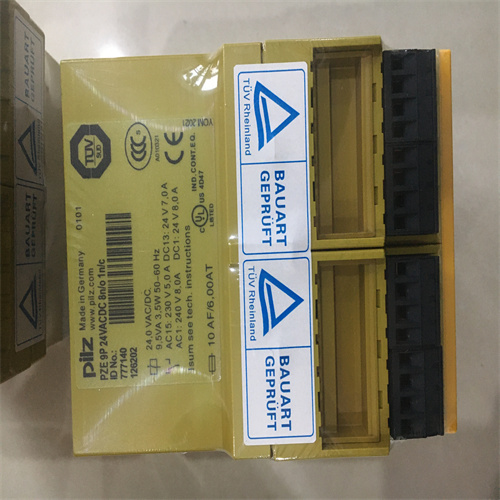 分析PILZ皮尔兹安全继电器PNOZ X4 230VAC 3n/o 1n/c