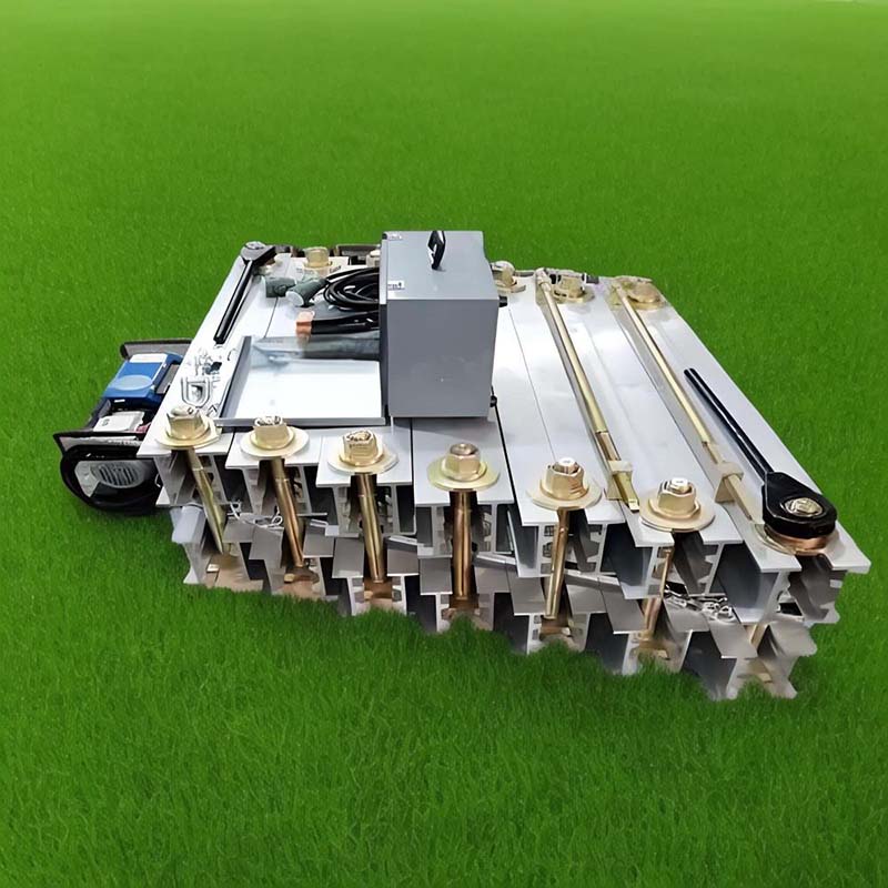 江西KYLHJ-800X1000胶带硫化机水压板 加热快 运行平稳