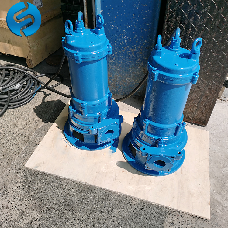 带铰刀排污泵 双绞刀泵絮泥池铰刀泵