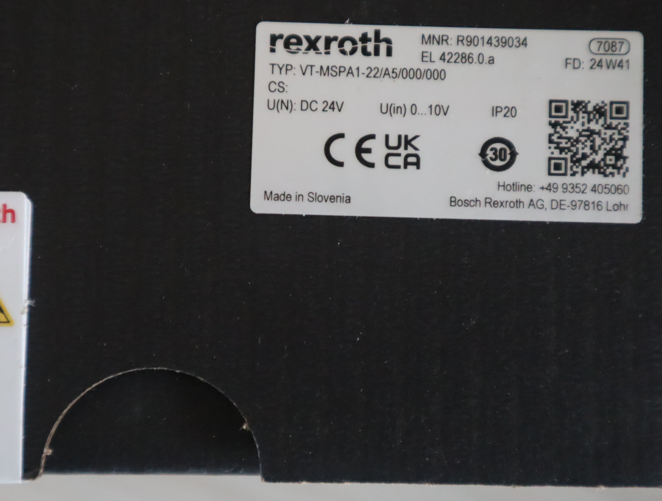 VT-MSPA1-23/A5/000/000 R901439034 德国REXROTH力士乐放大器