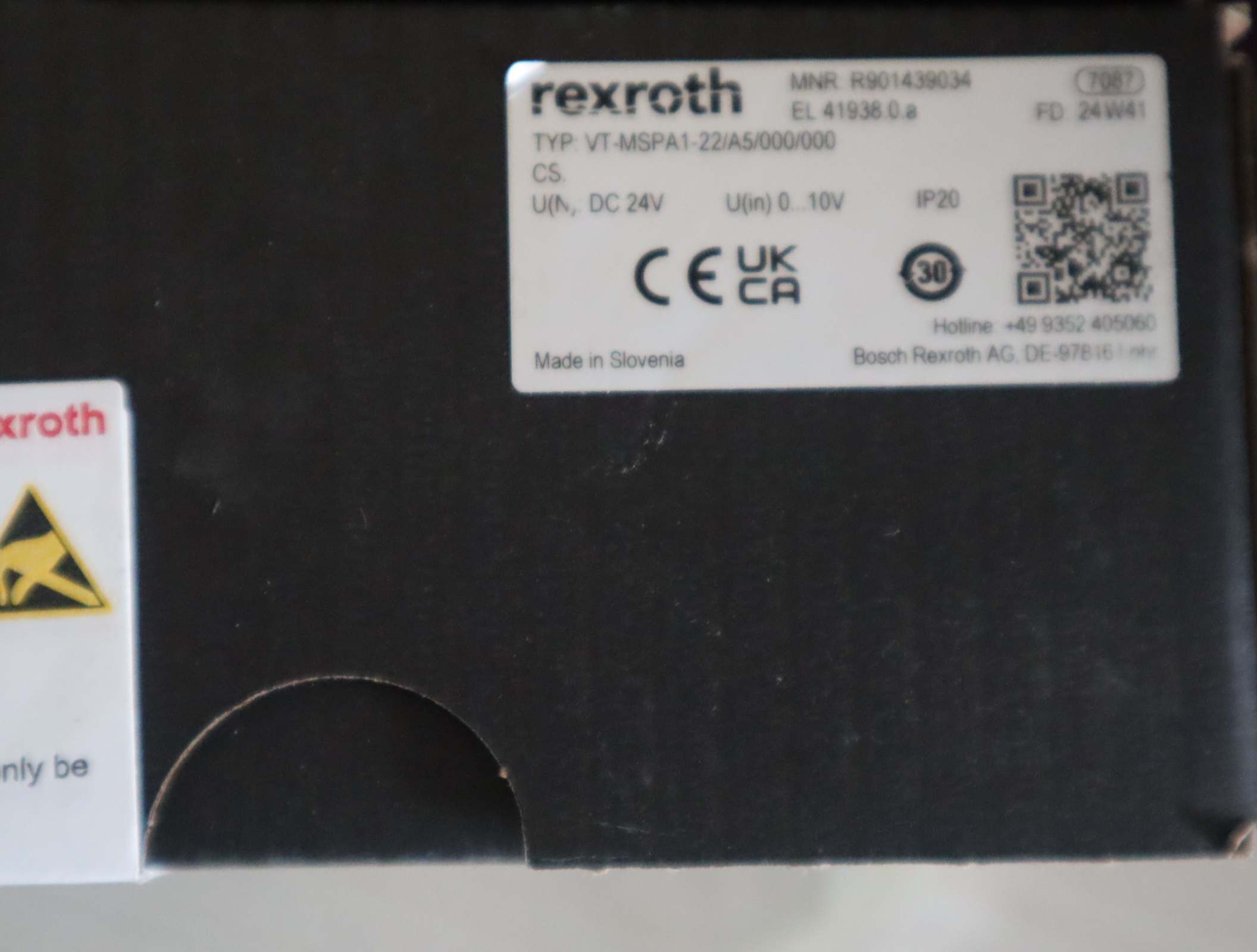 VT-MSPA1-23/A5/000/000 R901439034 德国REXROTH力士乐放大器