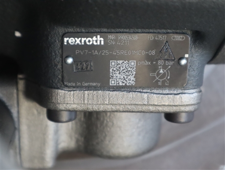 R900534508 叶片泵PV7-1A/25-45RE01MC0-08 德国REXROTH力士乐