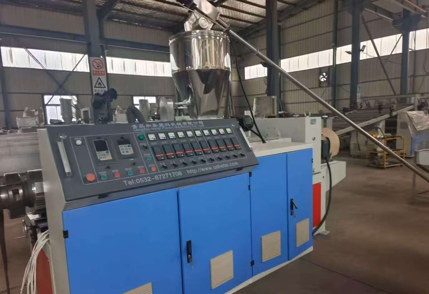 PVC50-160管材生产线 PVC落水管 给水管生产设备 塑料管材机器