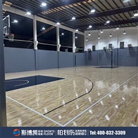 斯博凯 双层龙骨运动木地板 舞台地板厚悬浮式安装