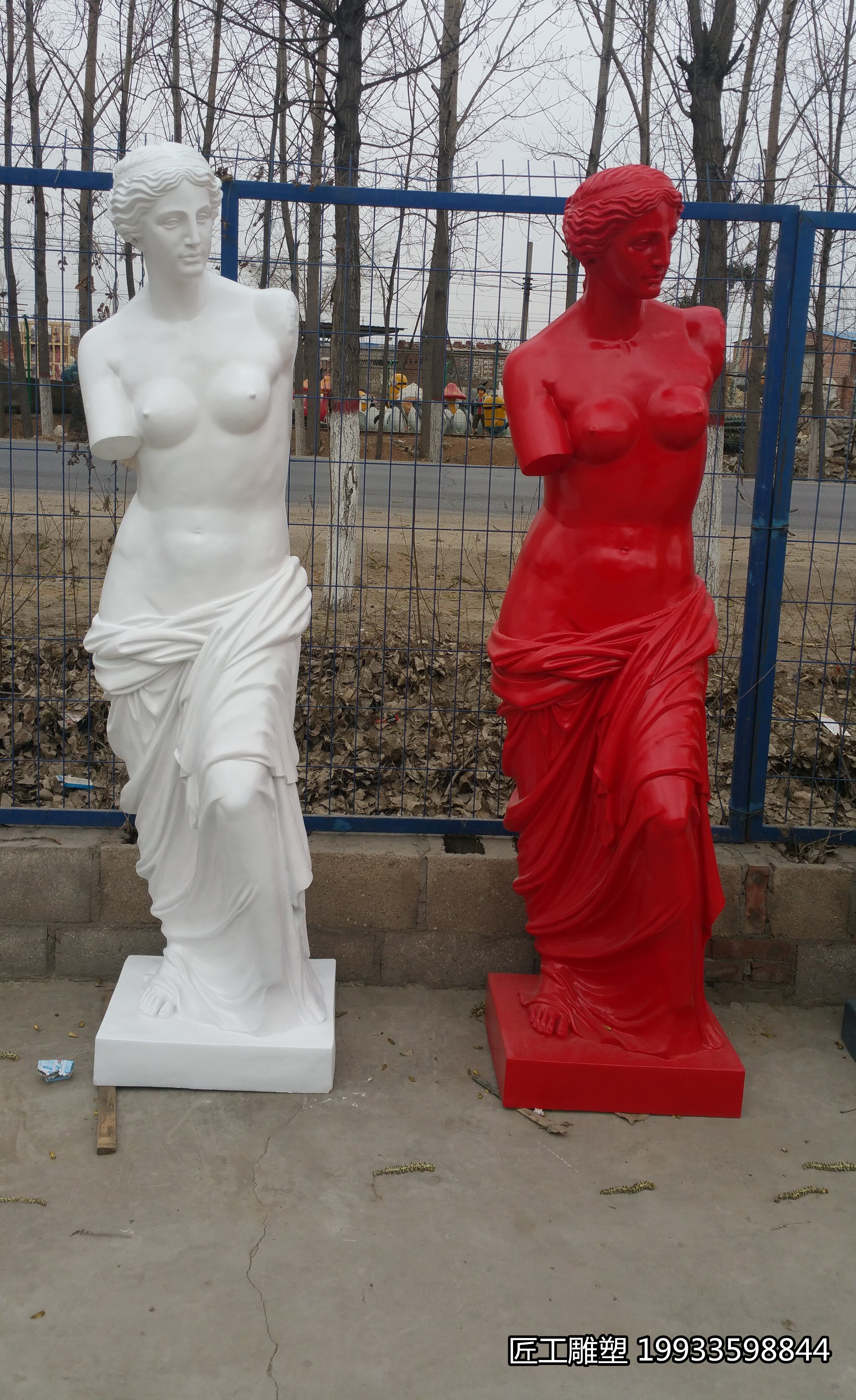 玻璃钢维纳斯西方人物景观雕塑