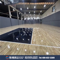 斯博凯 地板厂家 五角枫木 多场地可定制 双层龙骨