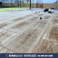 斯博凯 球场可定制 售后有保障 欧枫运动地板 防滑耐磨