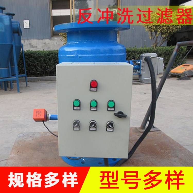 生产全自动立式除污器  反冲洗过滤器