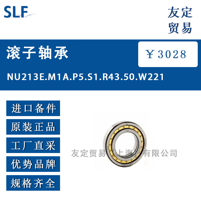SLF NU213E.M1A.P5.S1.R43.50.W221滚子轴承