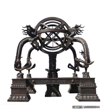 玻璃钢科教物品浑天仪雕塑