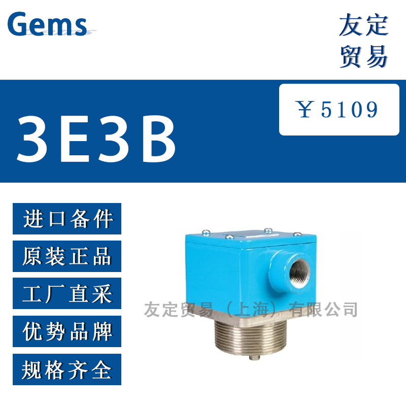 Gems 3E3B液位传感器配件