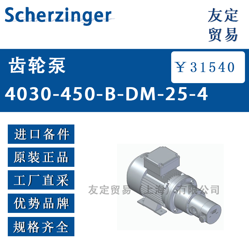 Scherzinger 4030-450-B-DM-25-4 齿轮泵
