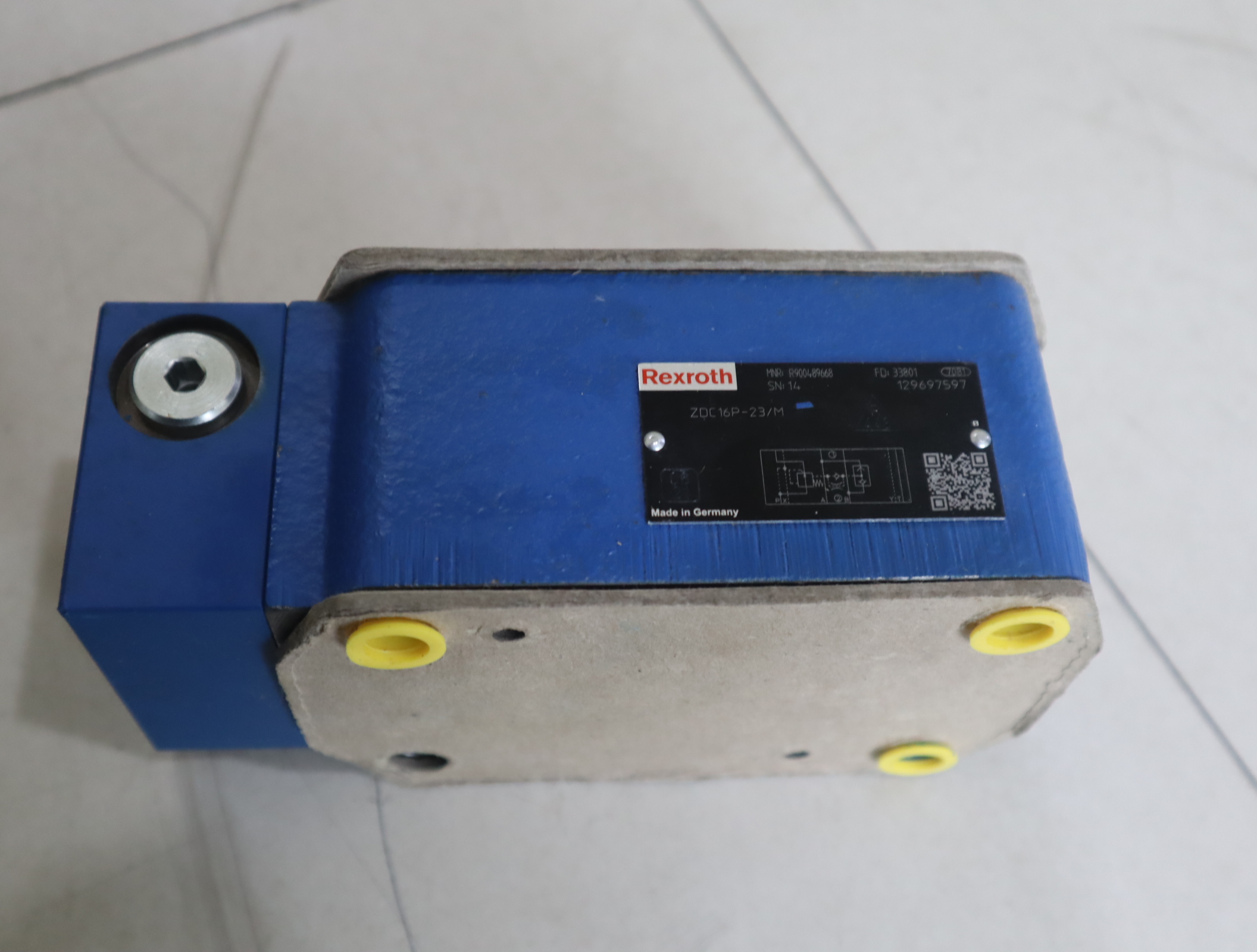 ZDC16P-23/M ZDC16P-2X/M R900489668 REXROTH力士乐压力补偿器