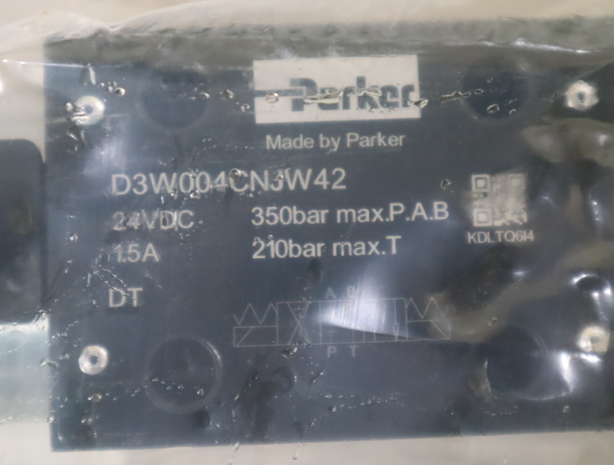 SD3W004CNJW D3W004CNJW42 美国派克PARKER电磁阀