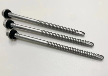 涂层 台湾 BI-METAL 六角 钻尾自攻螺丝 5.5系列1500H槽钢 屋面