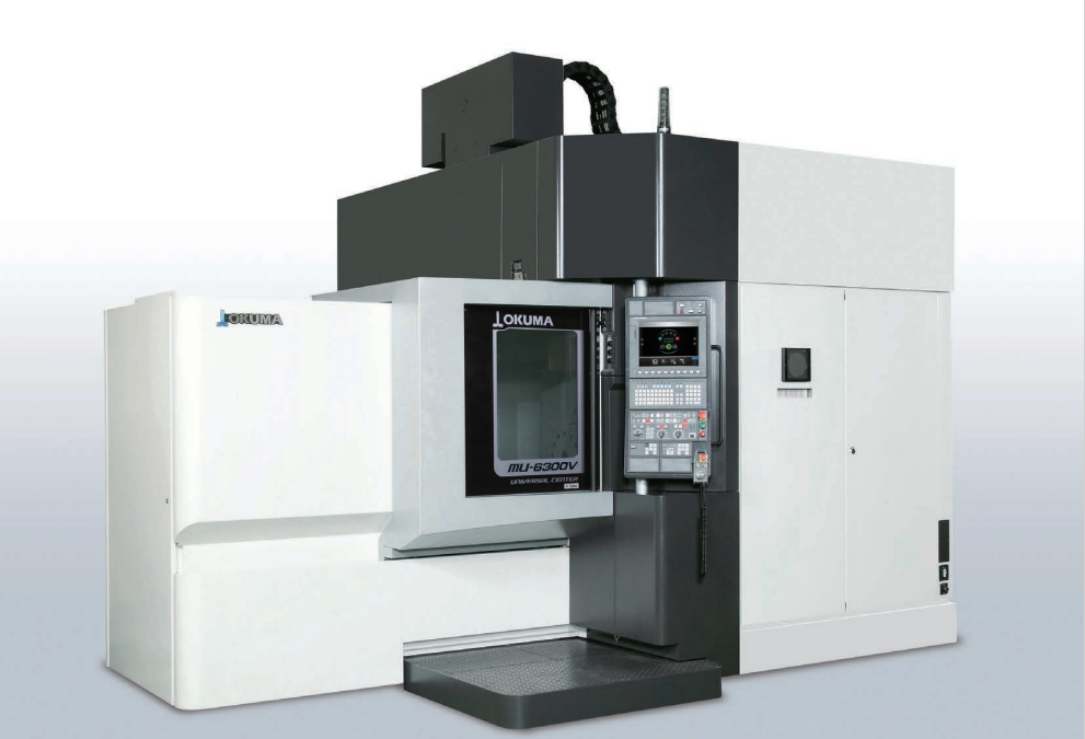 日本OKUMA大隈MU-V系列伺服控制提高5轴同步控制间维持高精度