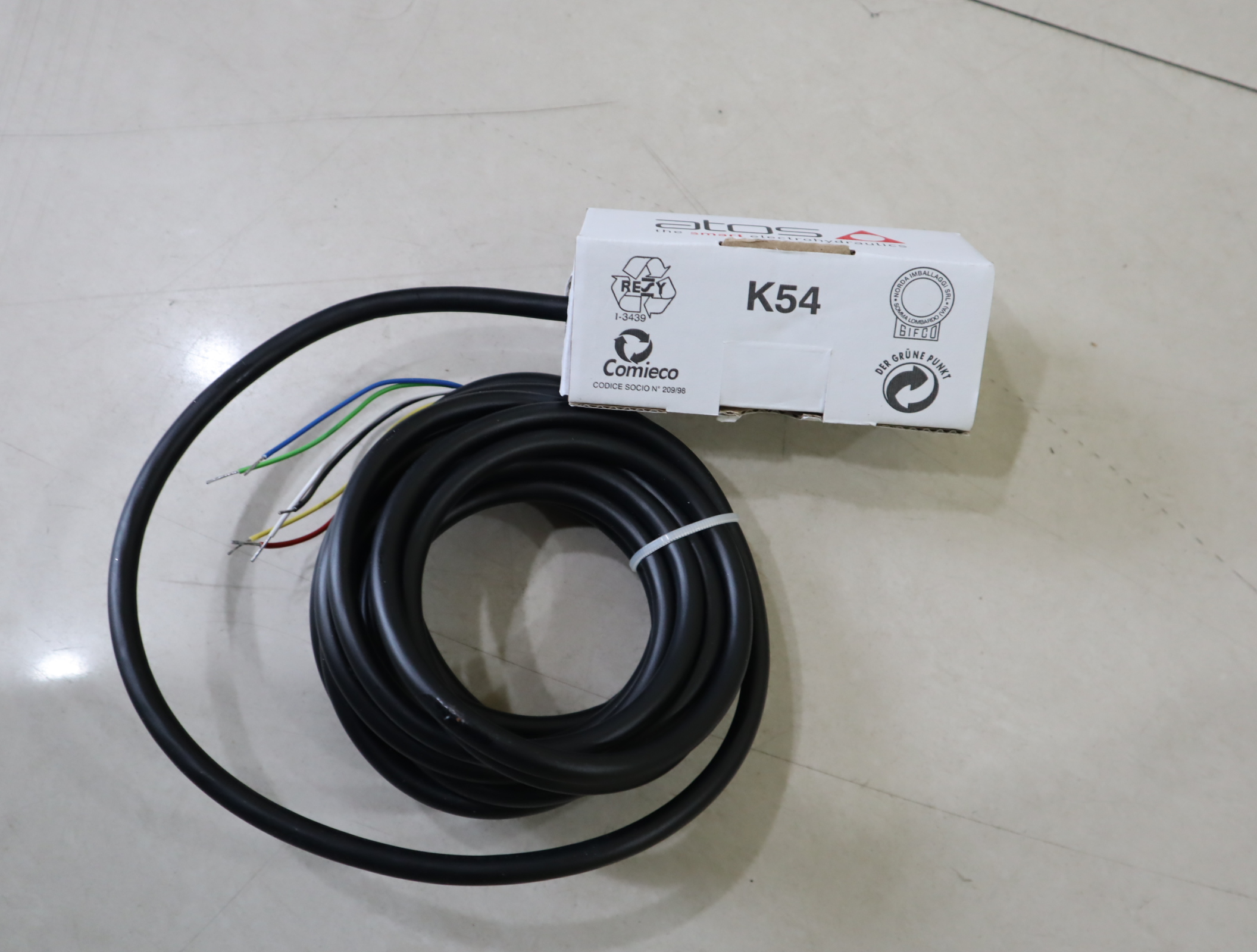 E-MI-AS-IR-01H 11 意大利阿托斯ATOS放大器加电缆线