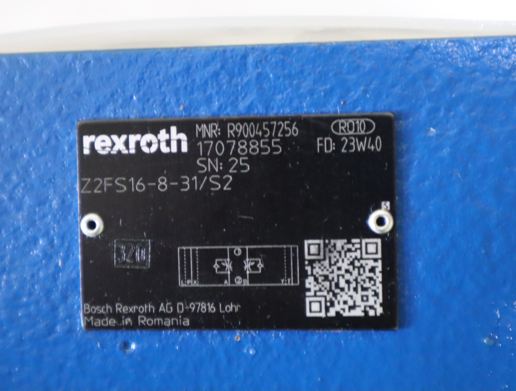 Z2FS16-8-31/S2 Z2FS16-8-3X/S2 R900457256 力士乐REXROTH节流阀