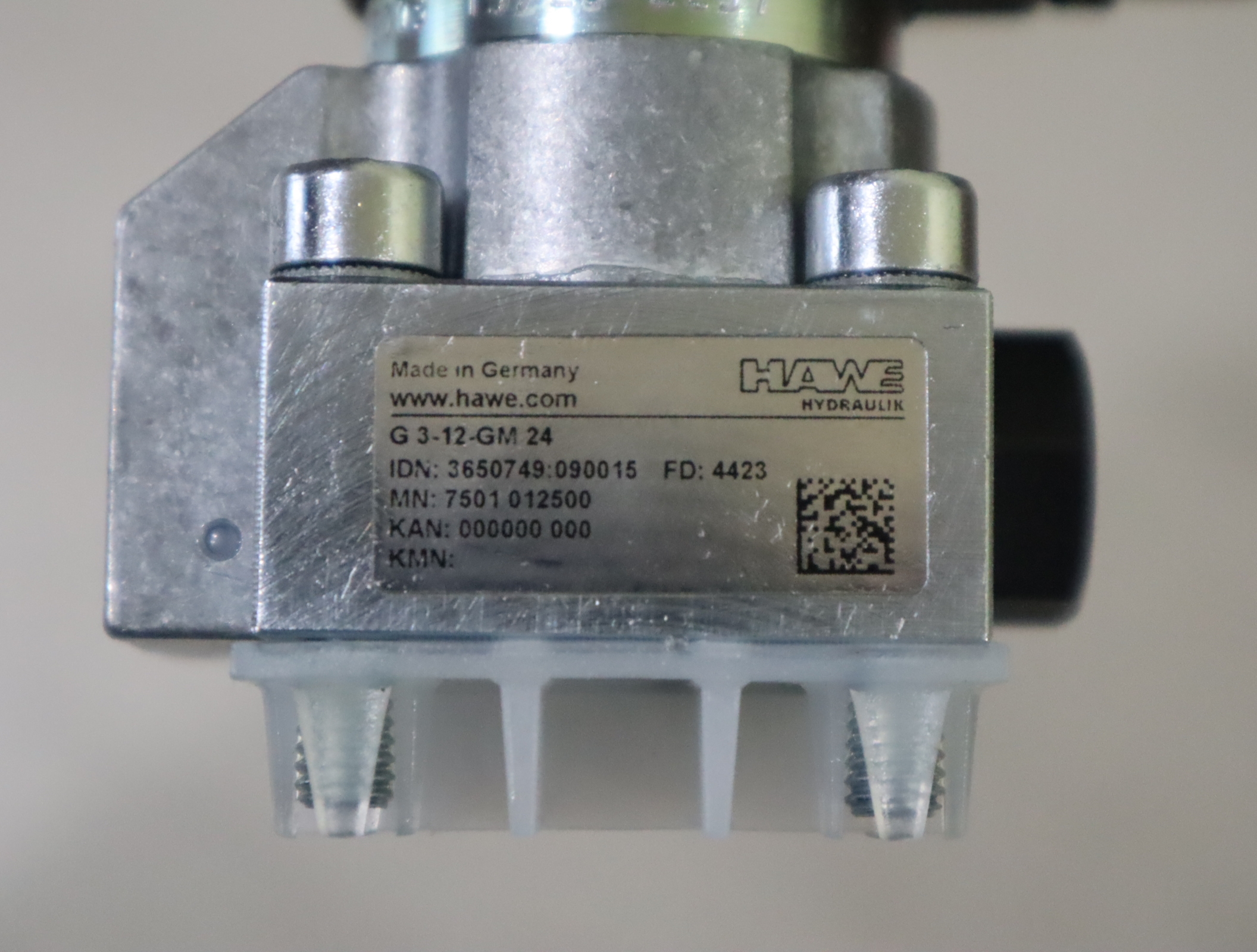 G3-12-GM24 德国哈威HAWE换向阀