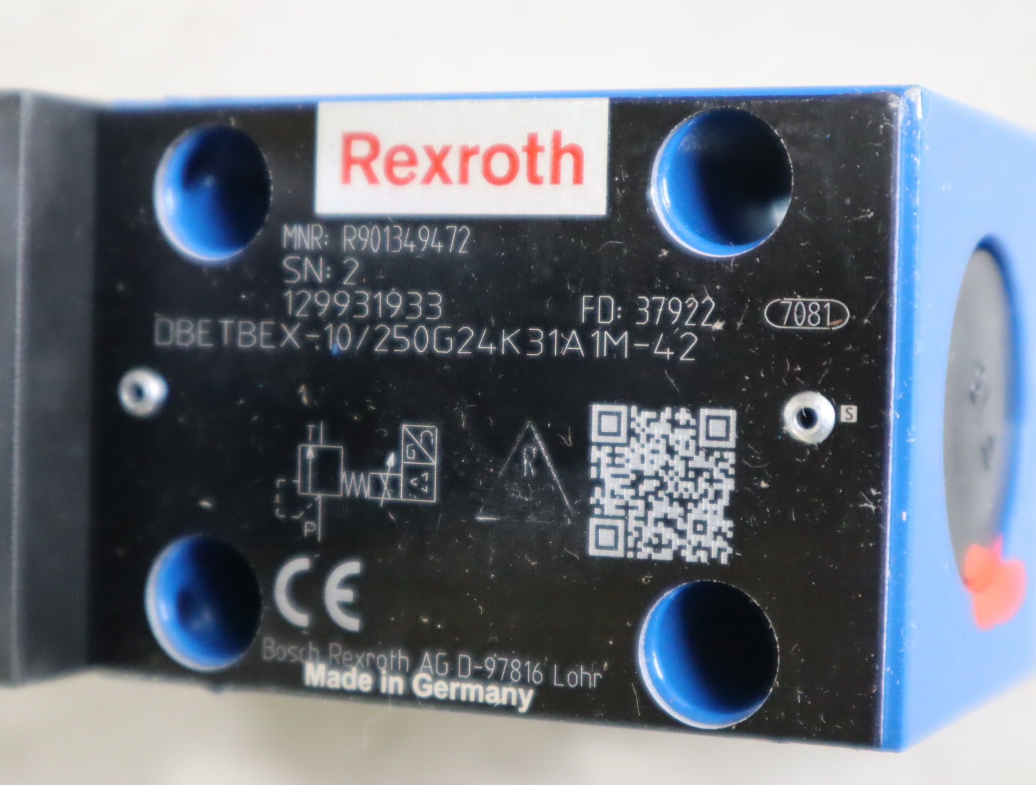 DBETBEX-10/250G24K31A1M-42 R901349472 德国力士乐REXROTH比例阀