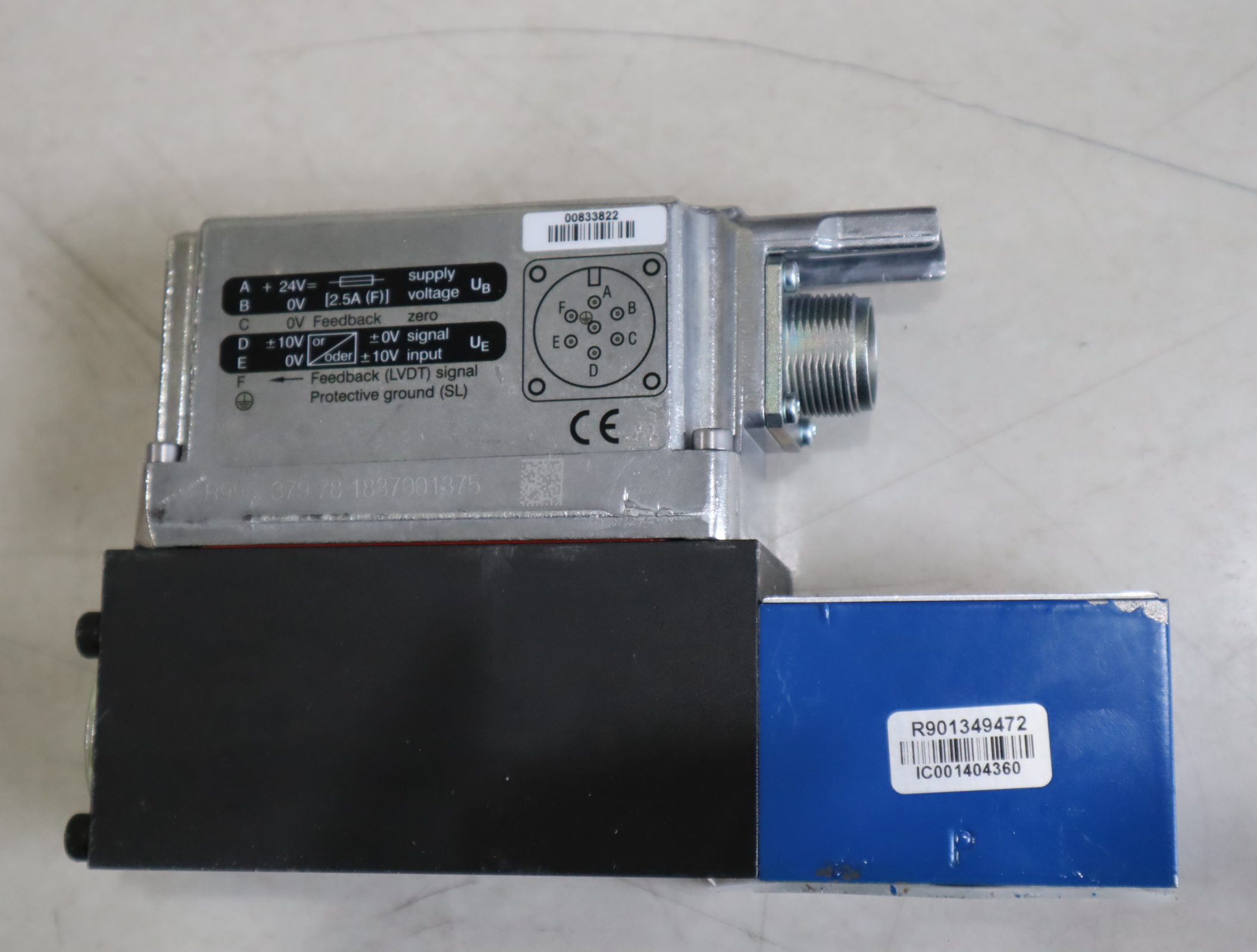 DBETBEX-10/250G24K31A1M-42 R901349472 德国力士乐REXROTH比例阀