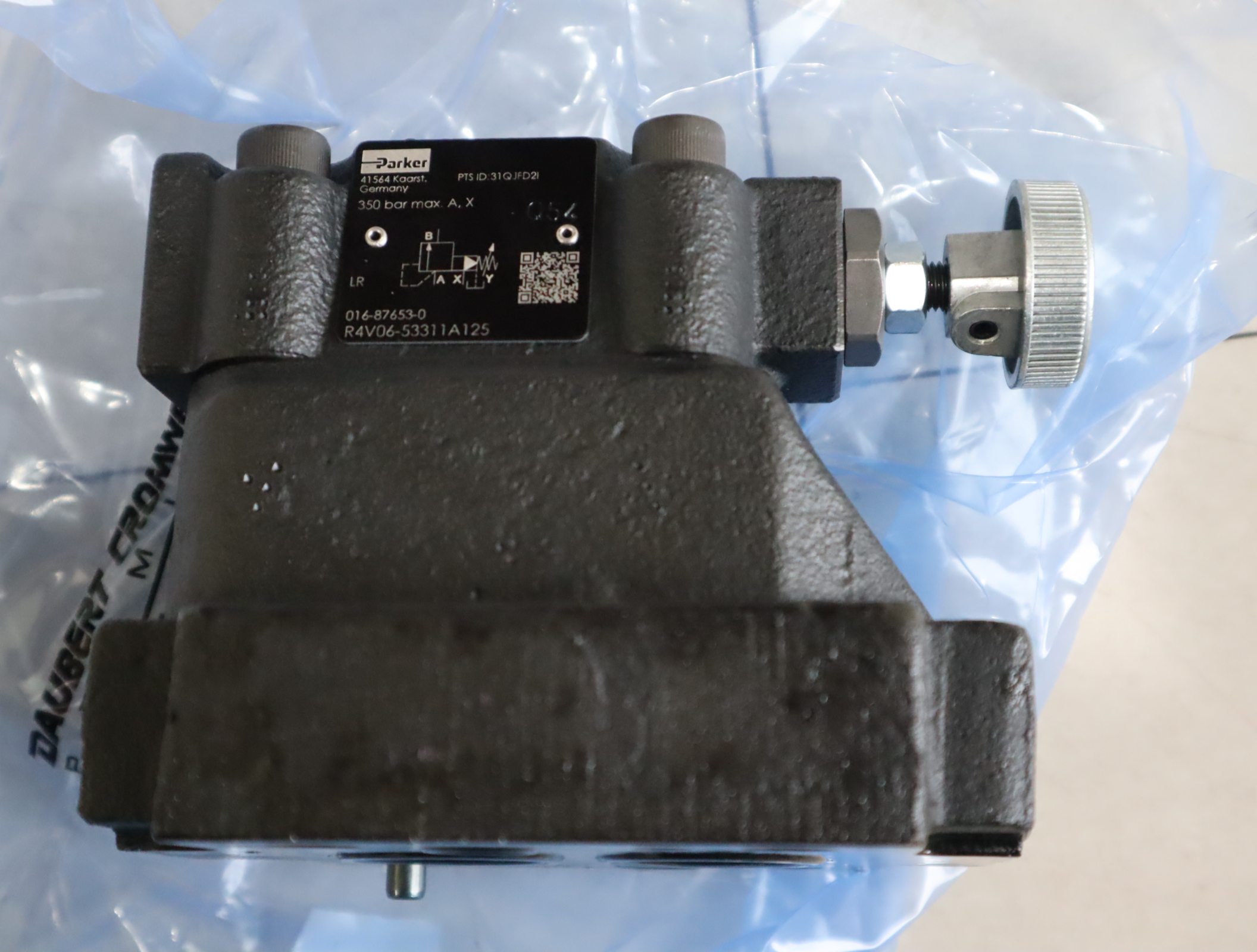 016-87653-0 R4V06-53311A125 美国派克PARKER溢流阀