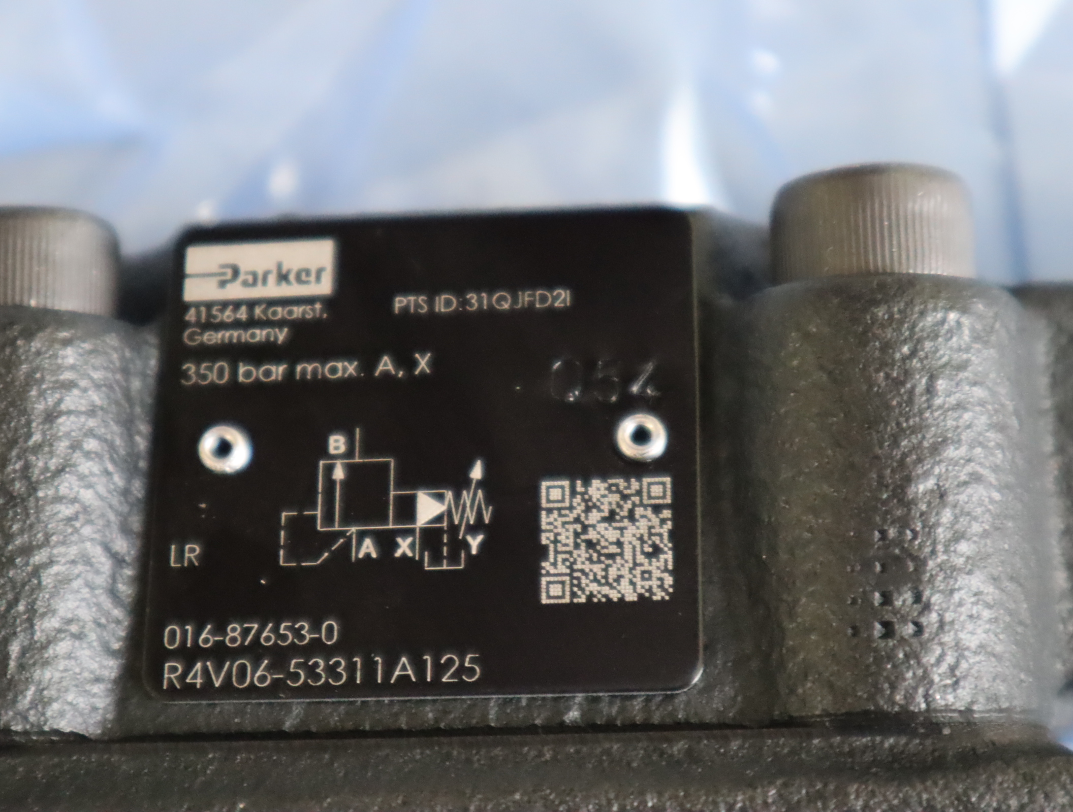 016-87653-0 R4V06-53311A125 美国派克PARKER溢流阀