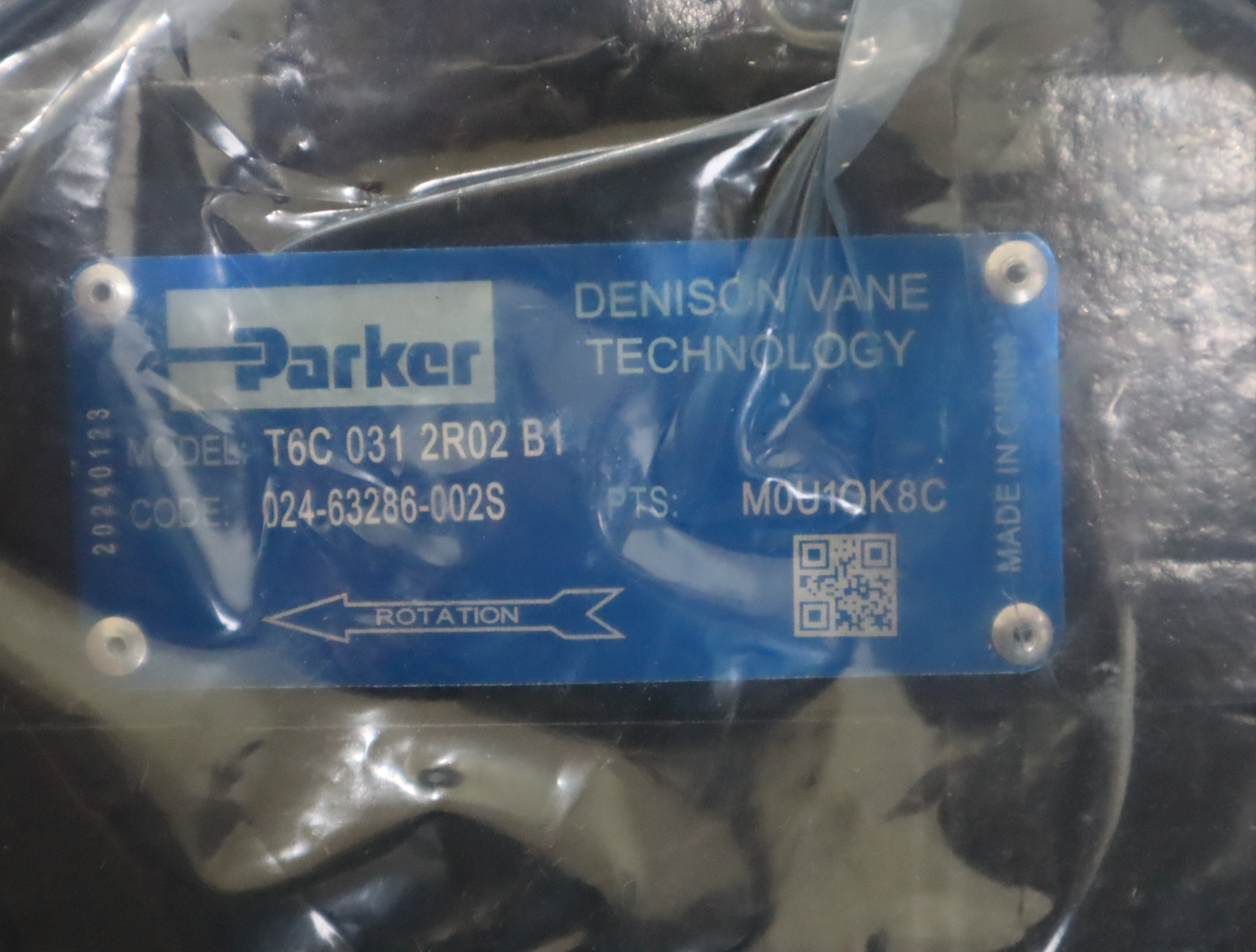 024-63286-002S T6C 031 2R02 B1 派克PARKER叶片泵 丹尼逊DENISON
