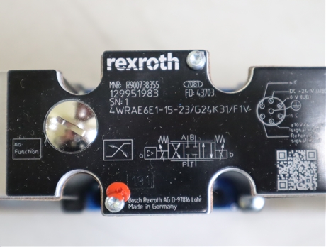 4WRAE6E1-15-22/G24K31/F1V R900738355 德国力士乐REXROTH比例阀