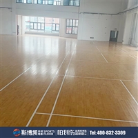 斯博凯枫桦木B级 单层龙骨20厚斜铺 减震抗变形 舞台地板
