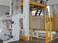 供应建材高强度打包膜冷拉伸套管膜抗拉抗穿刺各类托盘高度2.3米