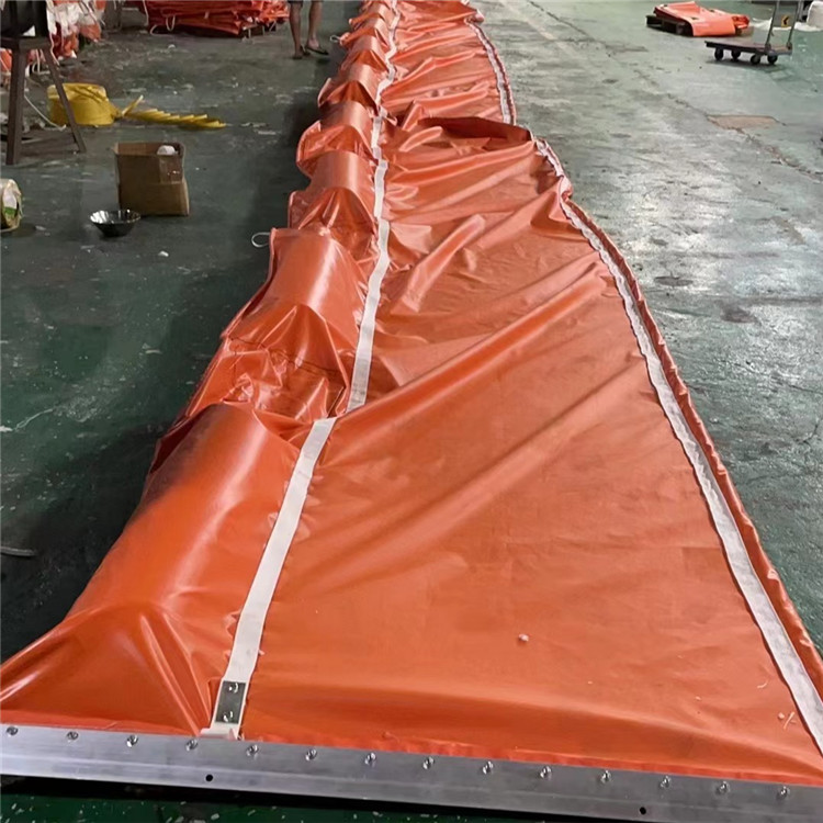 水体治理拦污屏航道溢油控制拦油带